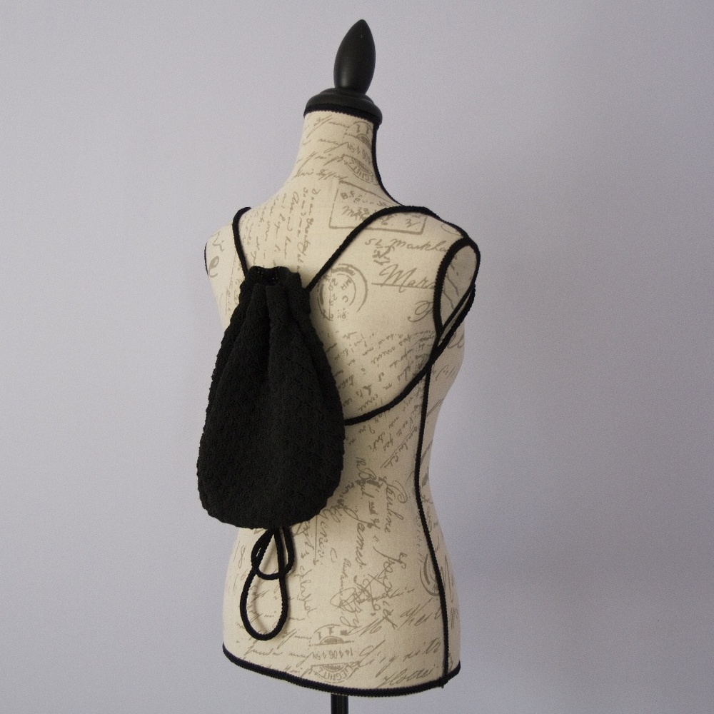 ☆CLEARANCE☆ black drawstring bag